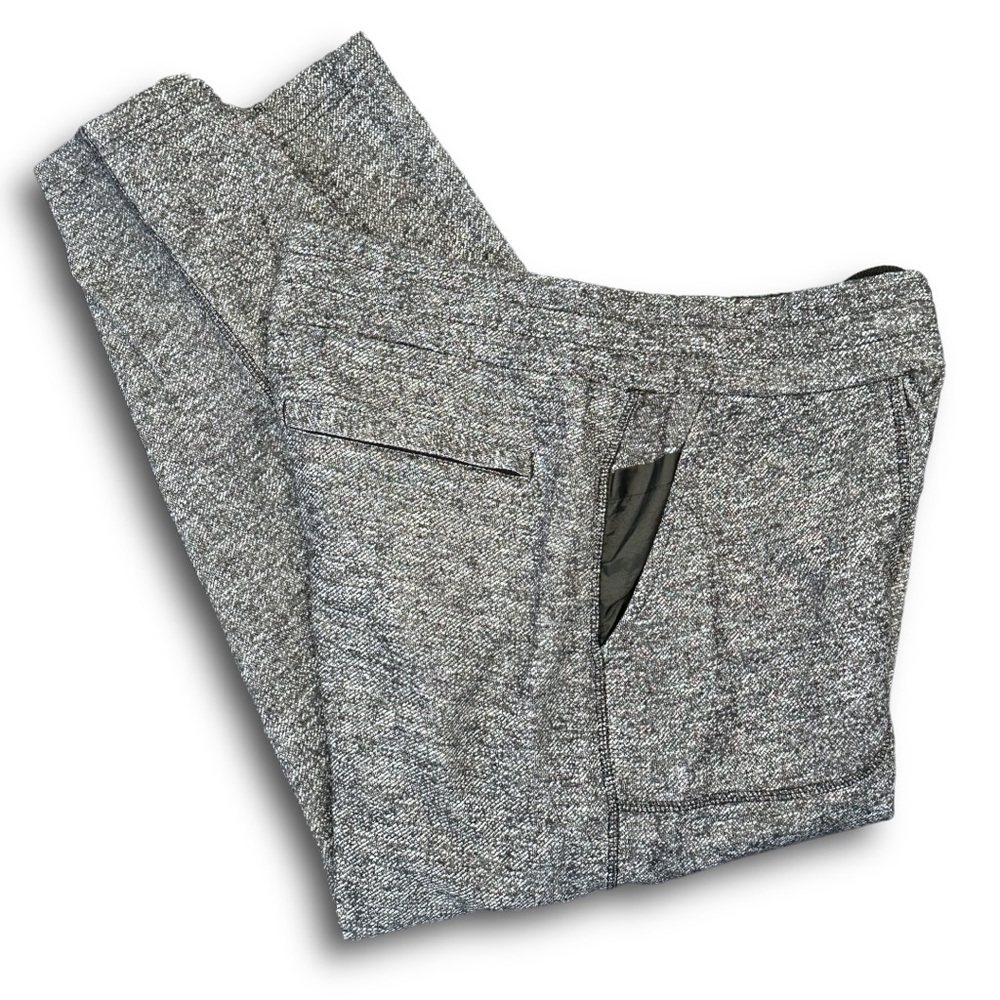 ACTIVE JOE comfy jogger pants unisex pockets cotton blend drawstring grey wide